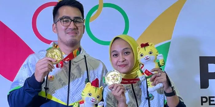 Pasangan Ganda Campuran Jabar Bungkam Wakil DKI Jakarta di Final PON XXI